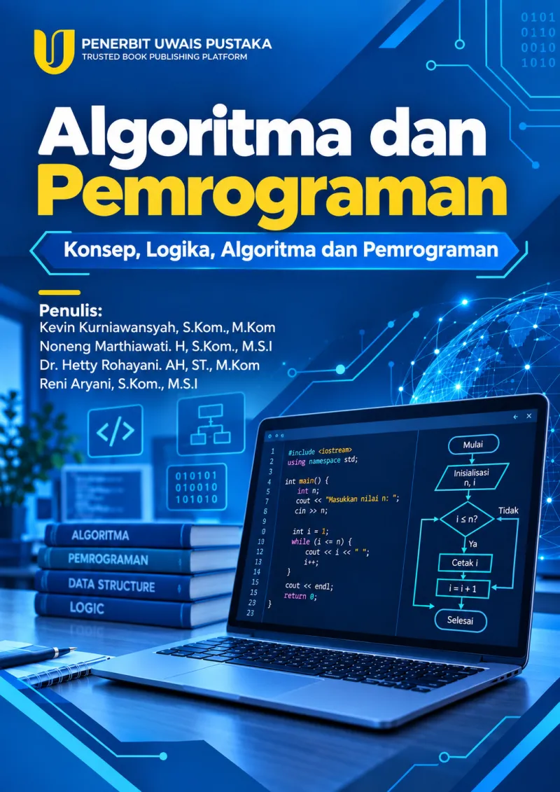 Algoritma dan Pemrograman : Konsep, Logika, Algoritma,Pemrograman